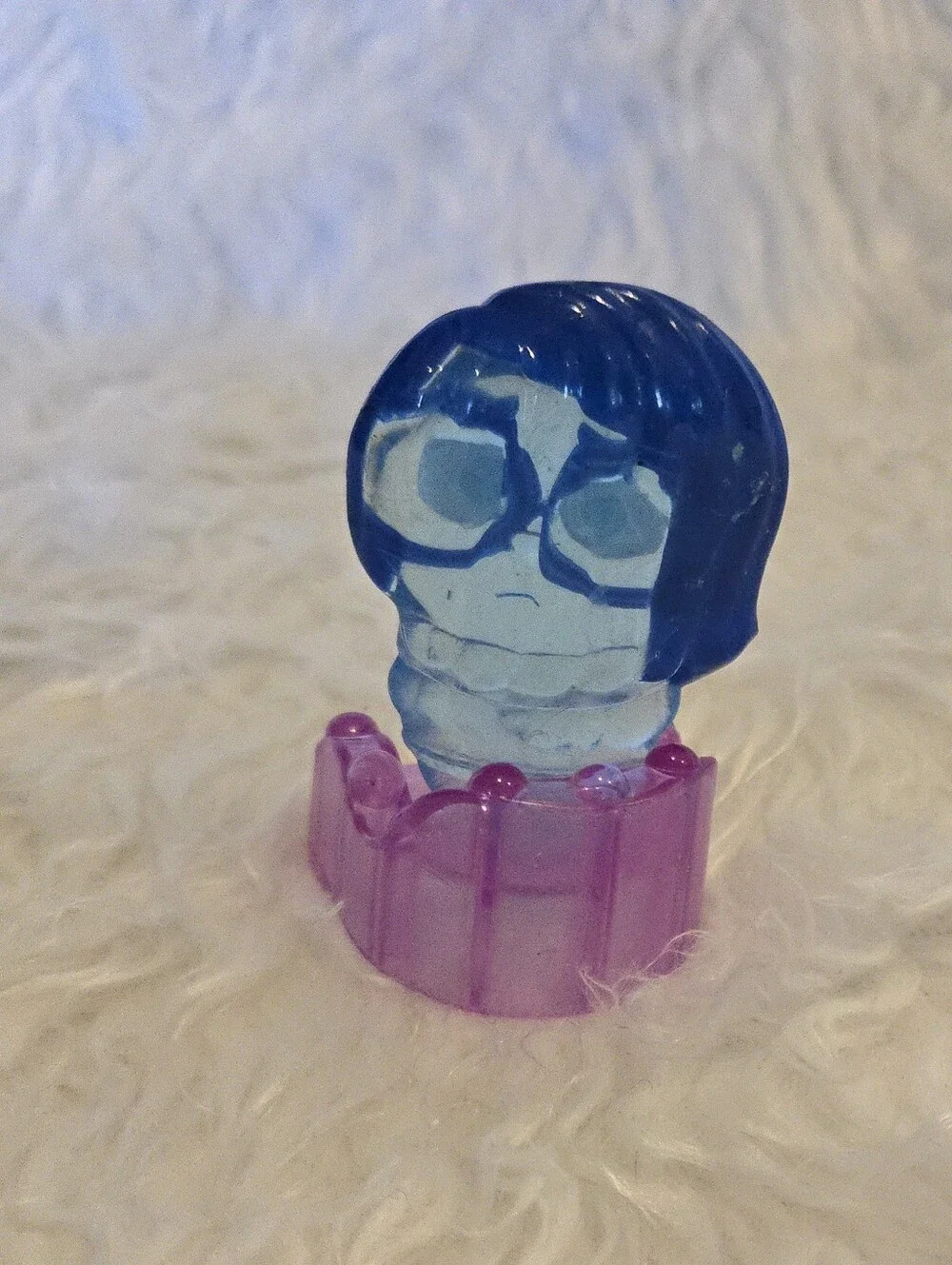 McDonald's Sadness #4 Happy Meal toy from the 2024 Inside Out 2 collection